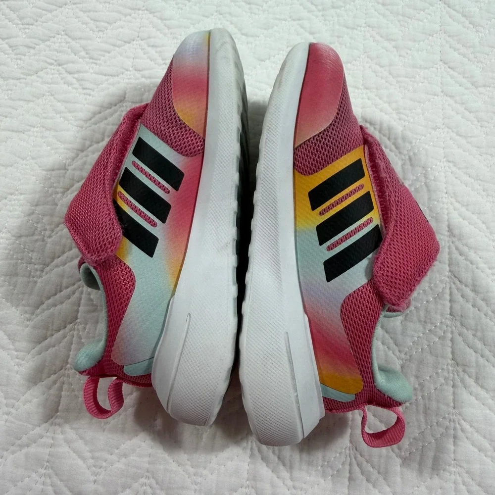 Kids Adidas Minnie Mouse Pink Running Shoes Size 7.5K‎ Toddler Girls